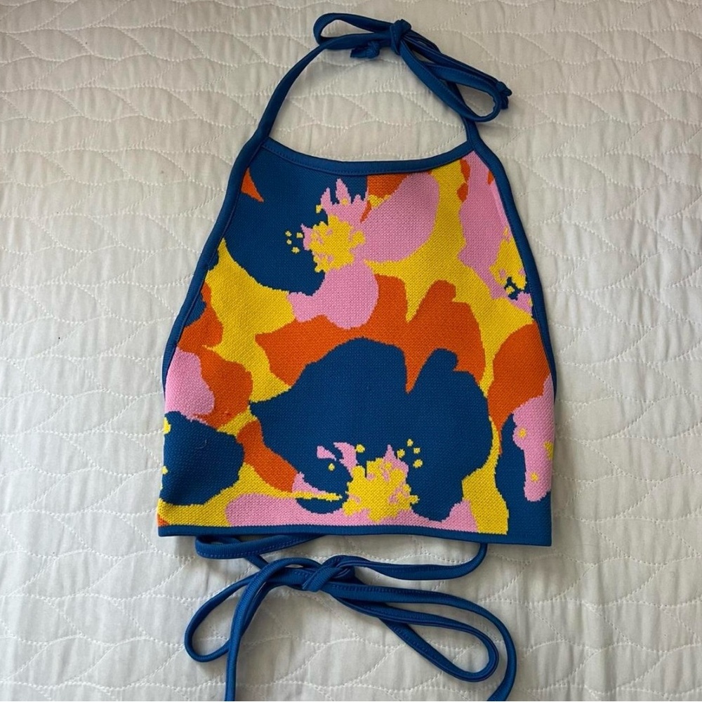 Zara Halter Neck Crop Top